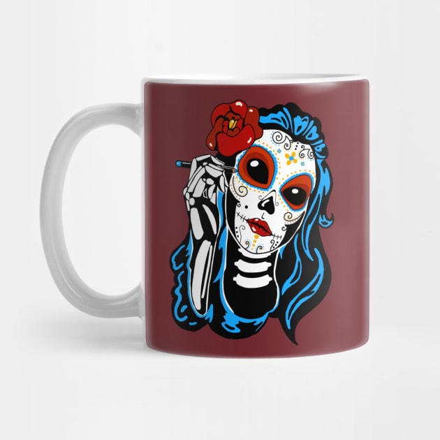 Sugar Skull FEMINIME by Mako Design 